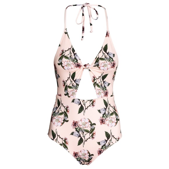 h&m pink swimsuit